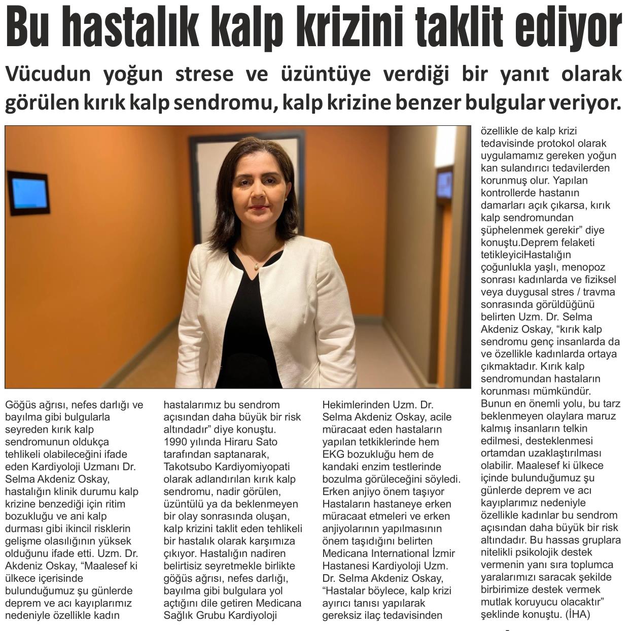 Basında Biz - basın kupürü 2